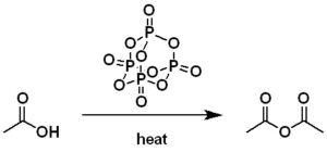 synthesis-of-acetic-anhydride-using-acetic-acid-and-tetraphosphorus-decahydrate