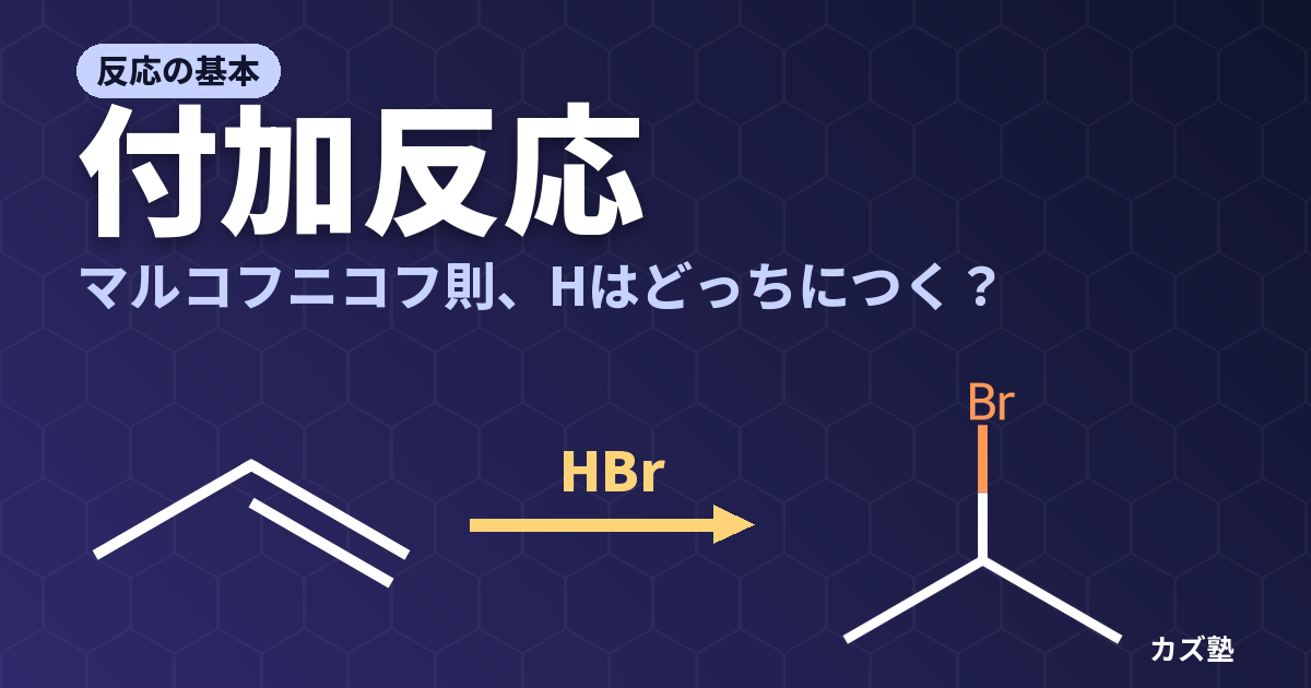 【第8章】付加反応｜アルケン・アルキン・カルボニルへの付加と立体選択性