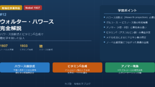 ウォルター・ハワース完全解説｜ハワース投影式とビタミンC合成