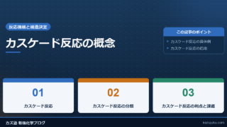 カスケード反応の概念