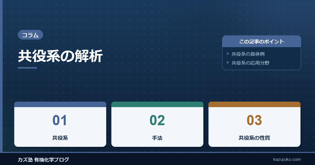 共役系の解析