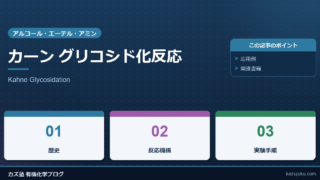 カーン グリコシド化反応【Kahne Glycosidation】