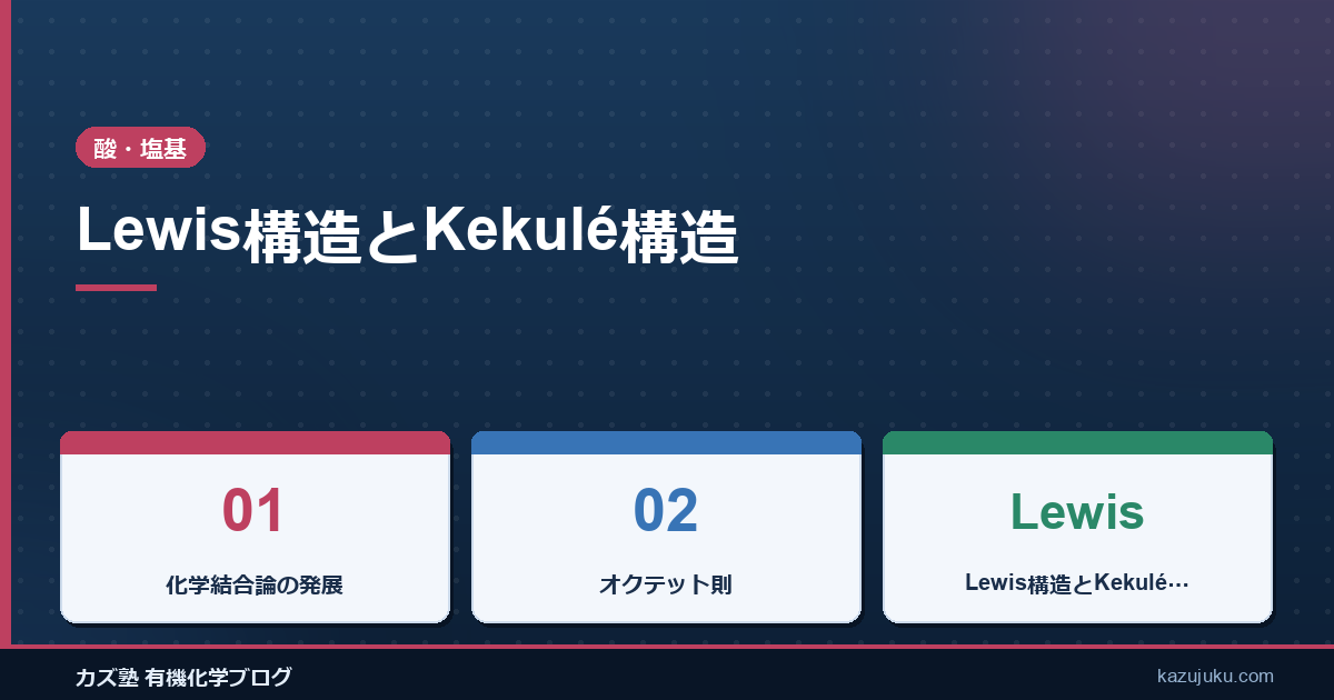 Lewis構造とKekulé構造