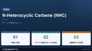 N-Heterocyclic Carbene (NHC)【N-ヘテロ環状カルベン】
