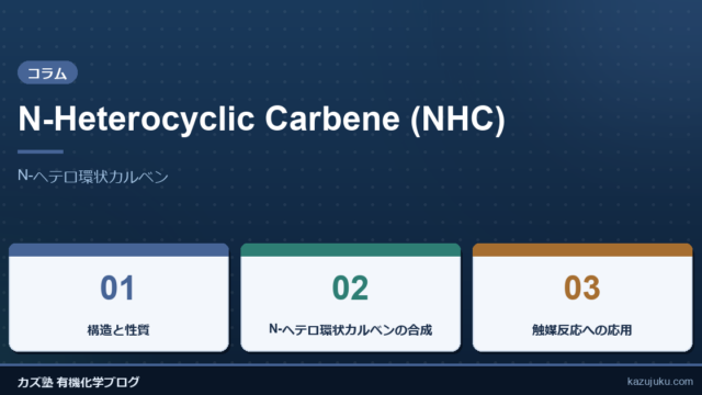 N-Heterocyclic Carbene (NHC)【N-ヘテロ環状カルベン】