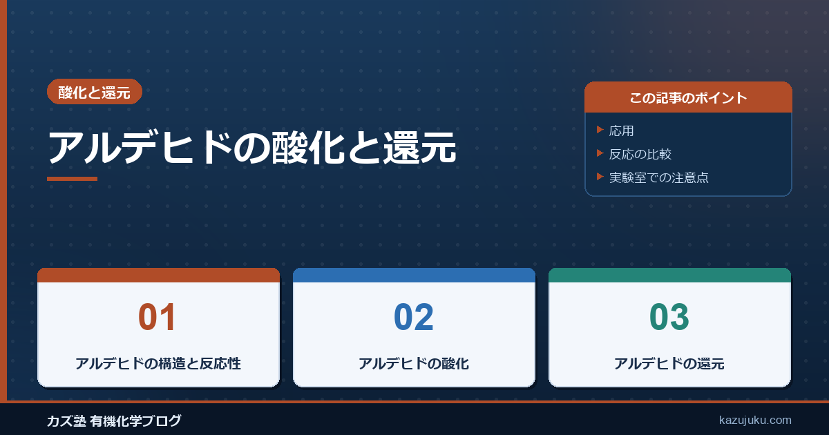 アルデヒドの酸化と還元
