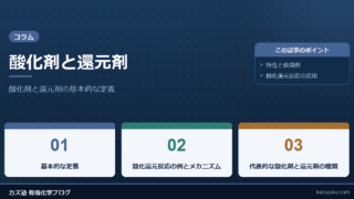 酸化剤と還元剤