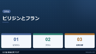 ピリジンとフラン