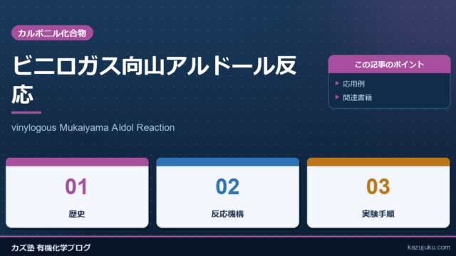 ビニロガス向山アルドール反応【vinylogous Mukaiyama Aldol Reaction】